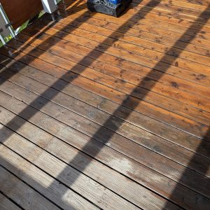 Terrassenreiniung